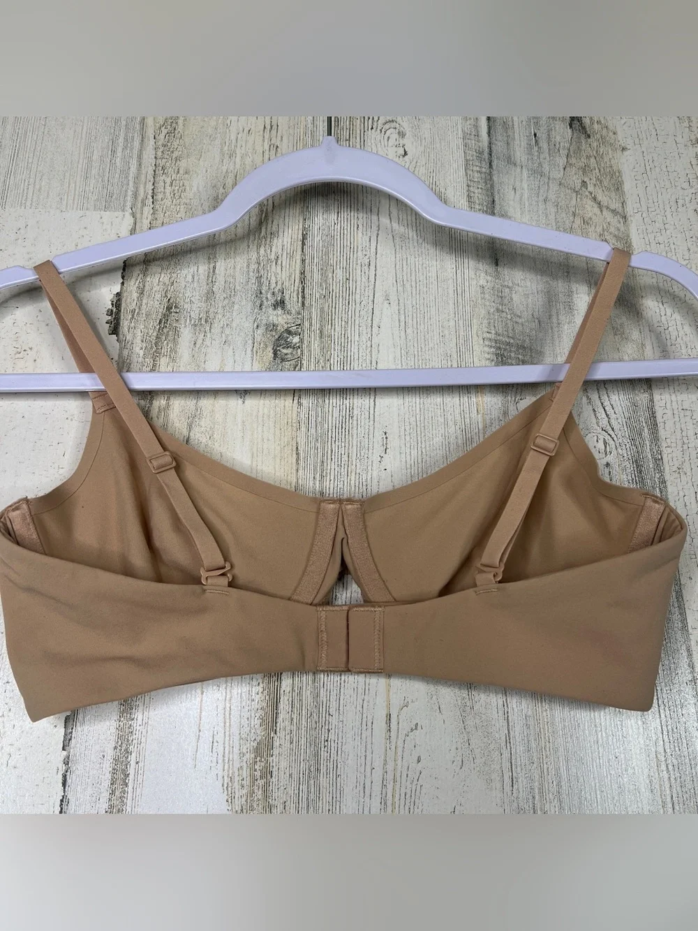 Skims fits everybody unlined demi bra beige 36c - Picture 4 of 8